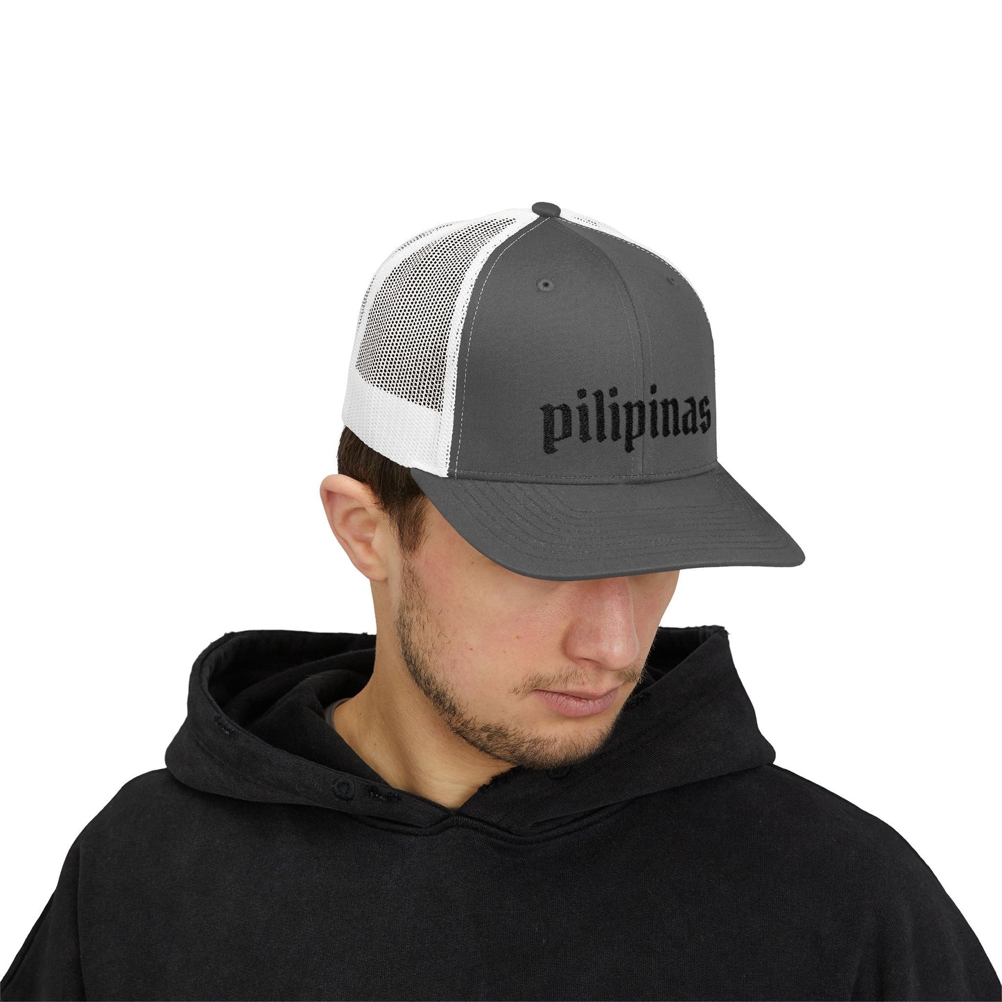 Pilipinas Snapback Trucker Cap - Stylish Mesh Hat for Everyday Wear