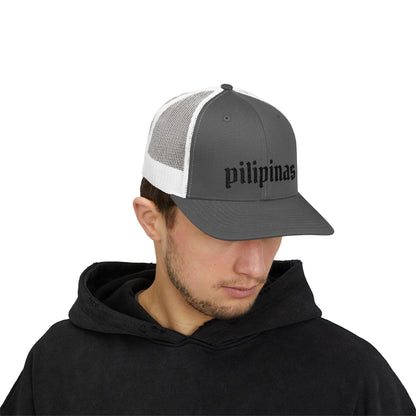 Pilipinas Snapback Trucker Cap - Stylish Mesh Hat for Everyday Wear