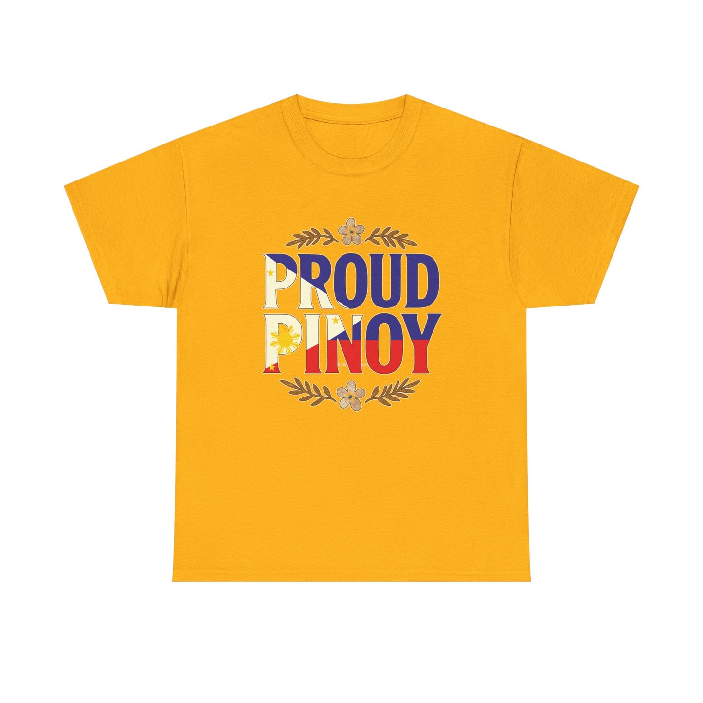 Proud Pinoy T-Shirt – Filipino Flag Pride Tee