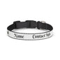 Personalized Clip-On Pet Collar — Custom Name & Contact Info