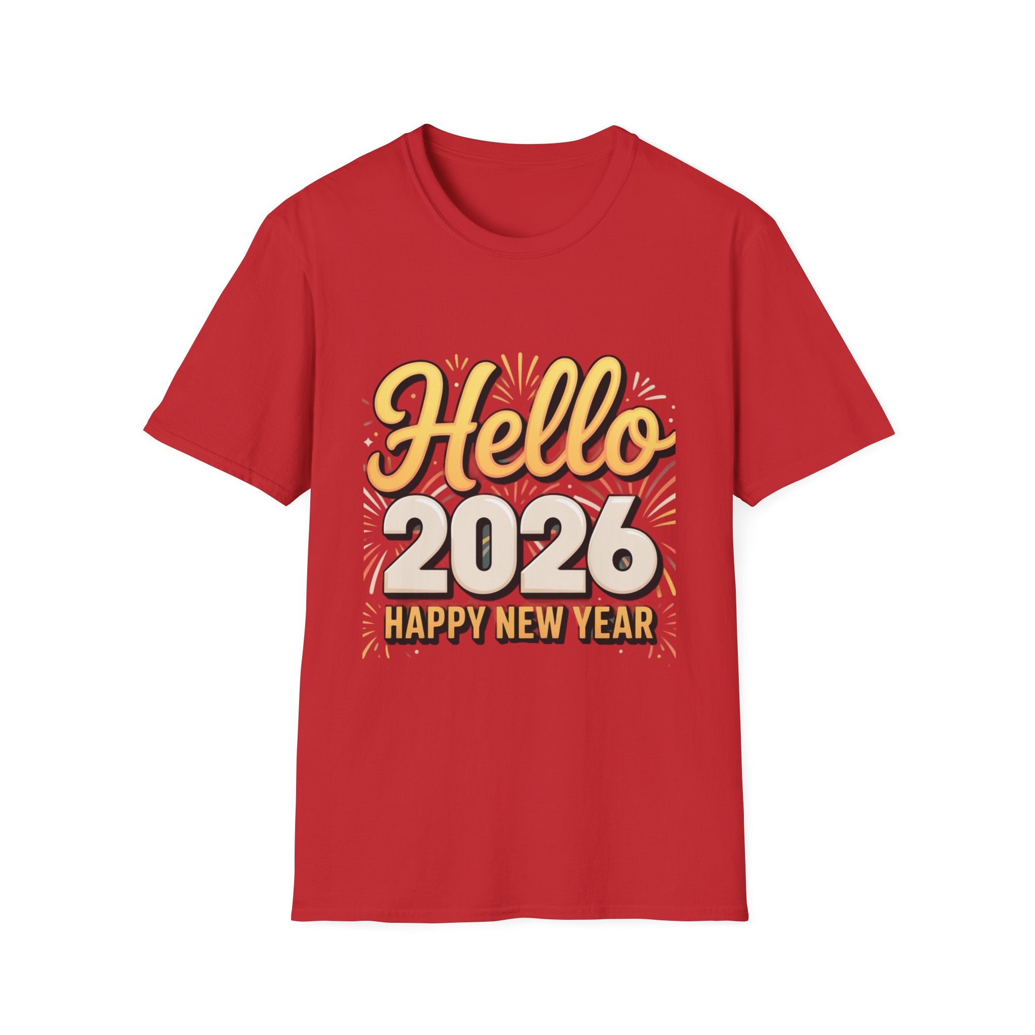 Hello 2026 Happy New Year T-Shirt