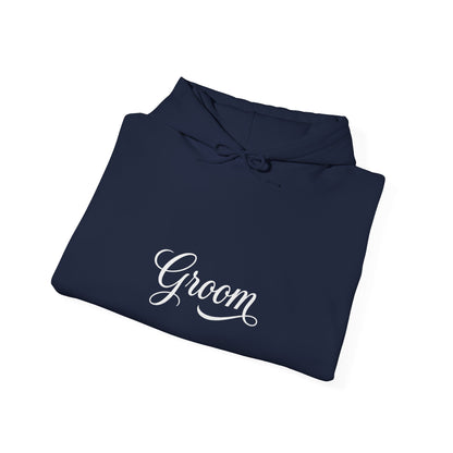 Copy of  "Bride" White Script Hoodie — Bridal Wedding Party Pullover
