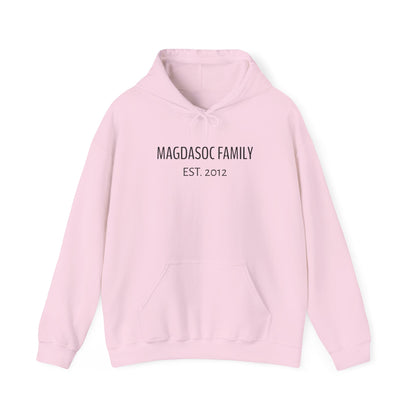 Custom Family Name Hoodie (REGULAR PRINT, DTF)-Personalized Pullover