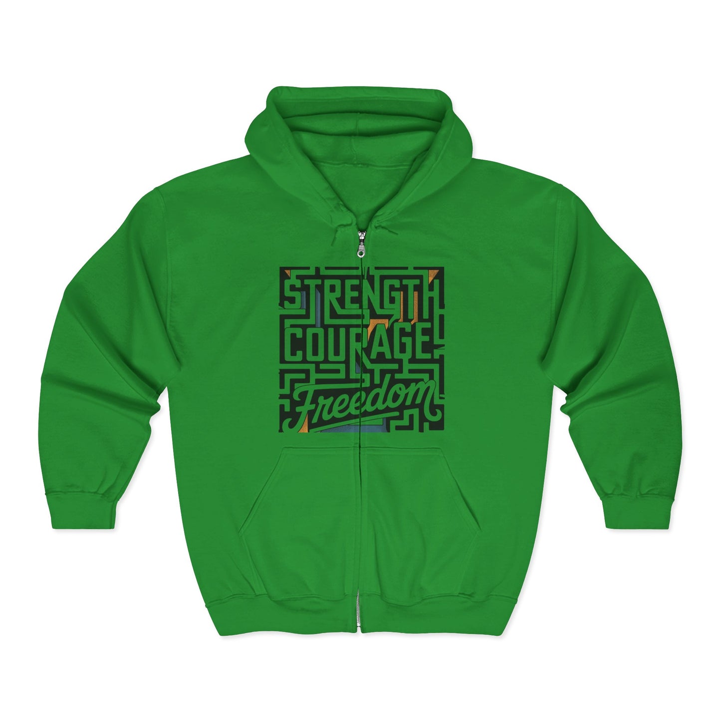Empowering Freedom Zip-Up Hoodie