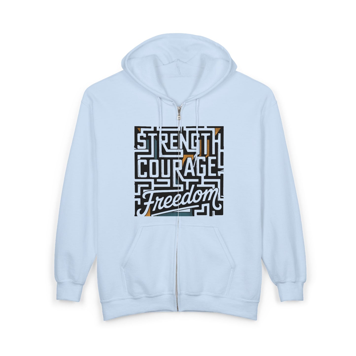 Empowering Freedom Zip-Up Hoodie