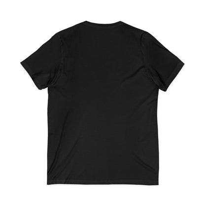 Basketball Player Art V-Neck Tee — Dynamic Court Action Graphic Shirt