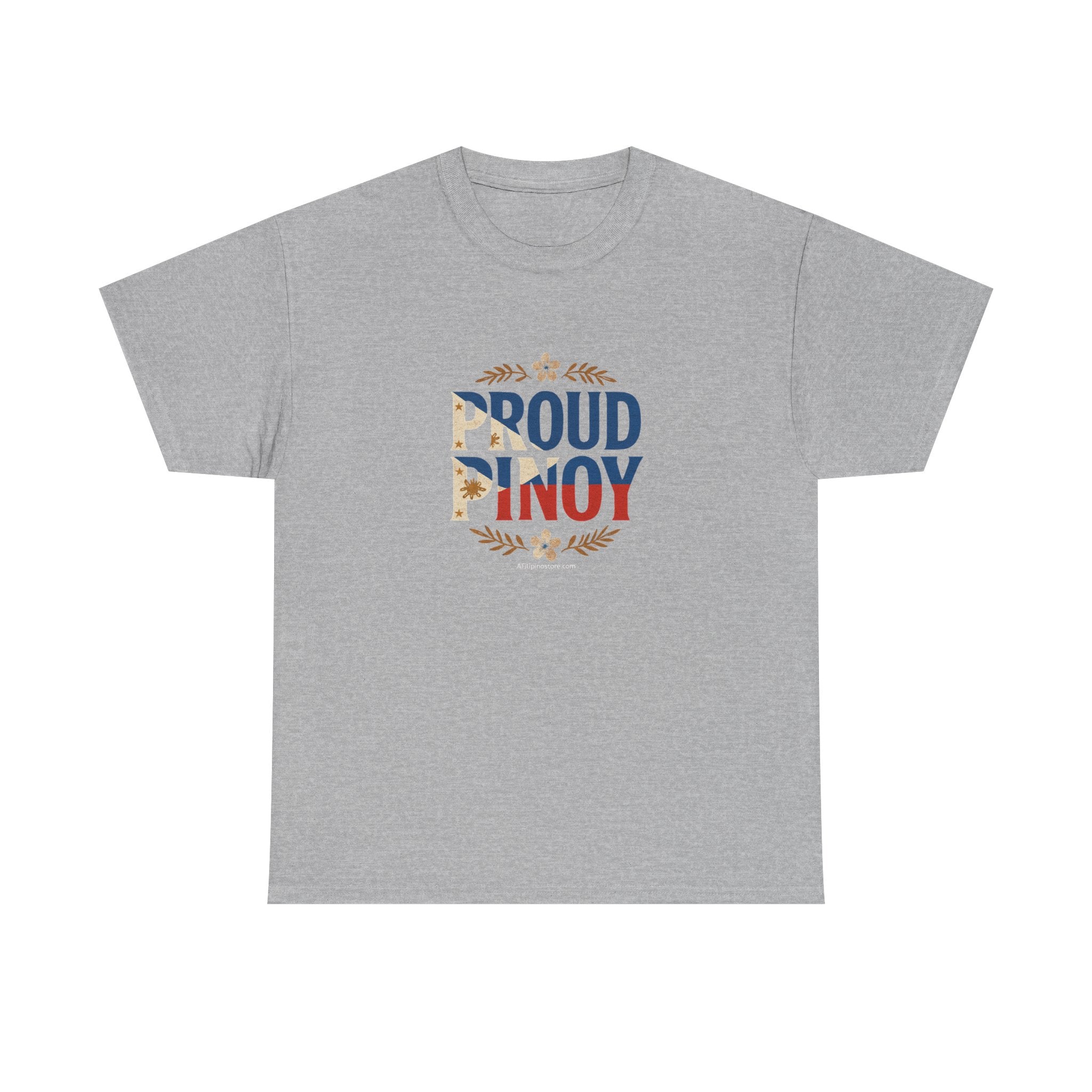 Proud Pinoy T-Shirt – Filipino Flag Pride Tee