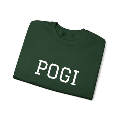 Embroidered POGI Sabi ng nanay ko Crewneck Sweatshirt — Bold Filipino Pride Pullover
