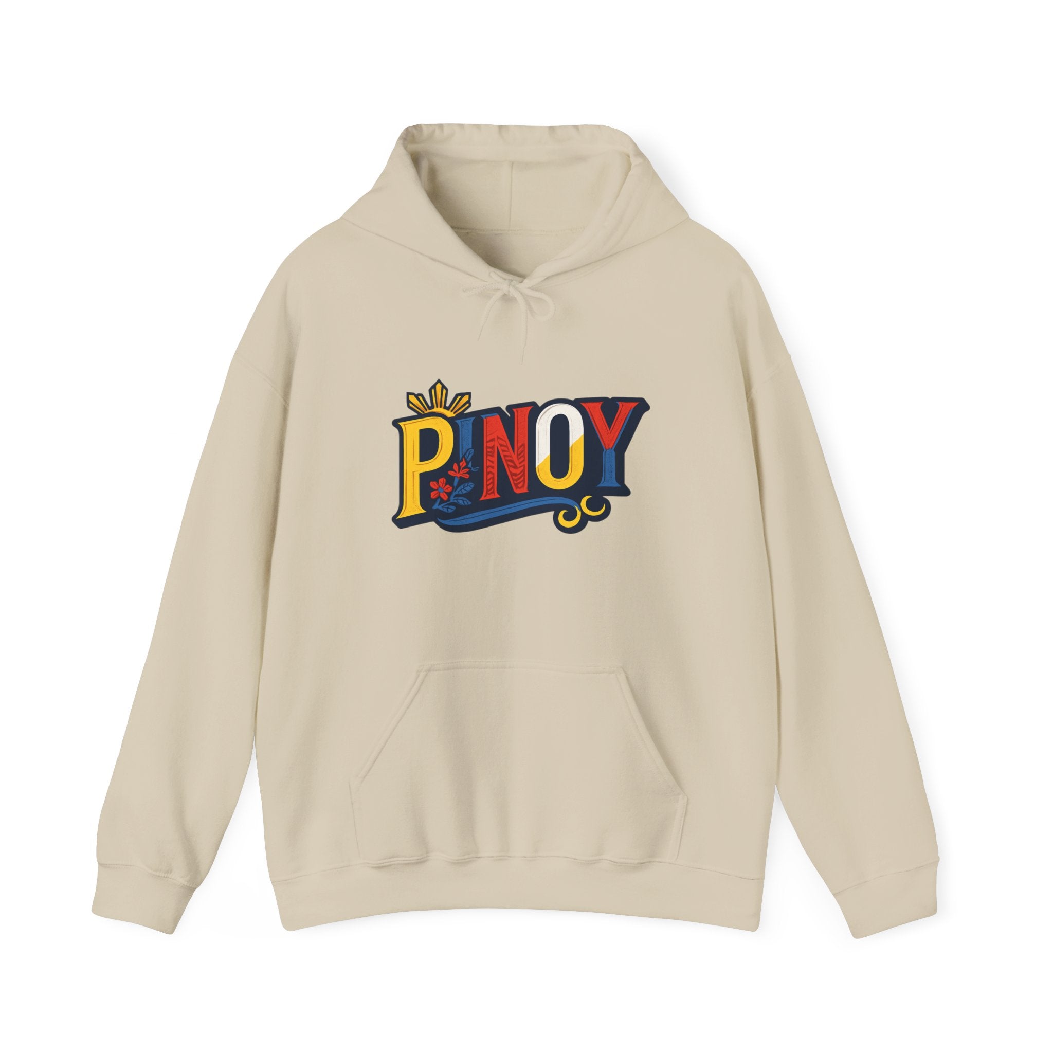 Pinoy Retro Logo Hoodie – Filipino Pride Pullover