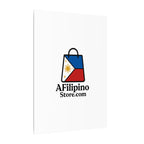 Filipino Flag Tote Logo Canvas Print — AFilipinoStore.com Matte Stretched Wall Art