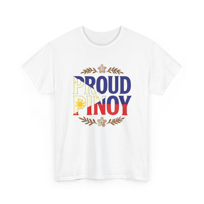 Proud Pinoy T-Shirt – Filipino Flag Pride Tee