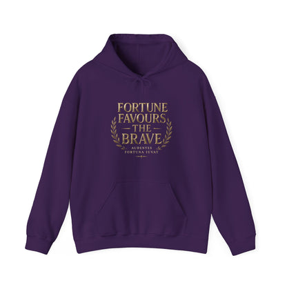 Fortune Favours the Brave Unisex Heavy Blend™ Hooded Sweatshirt