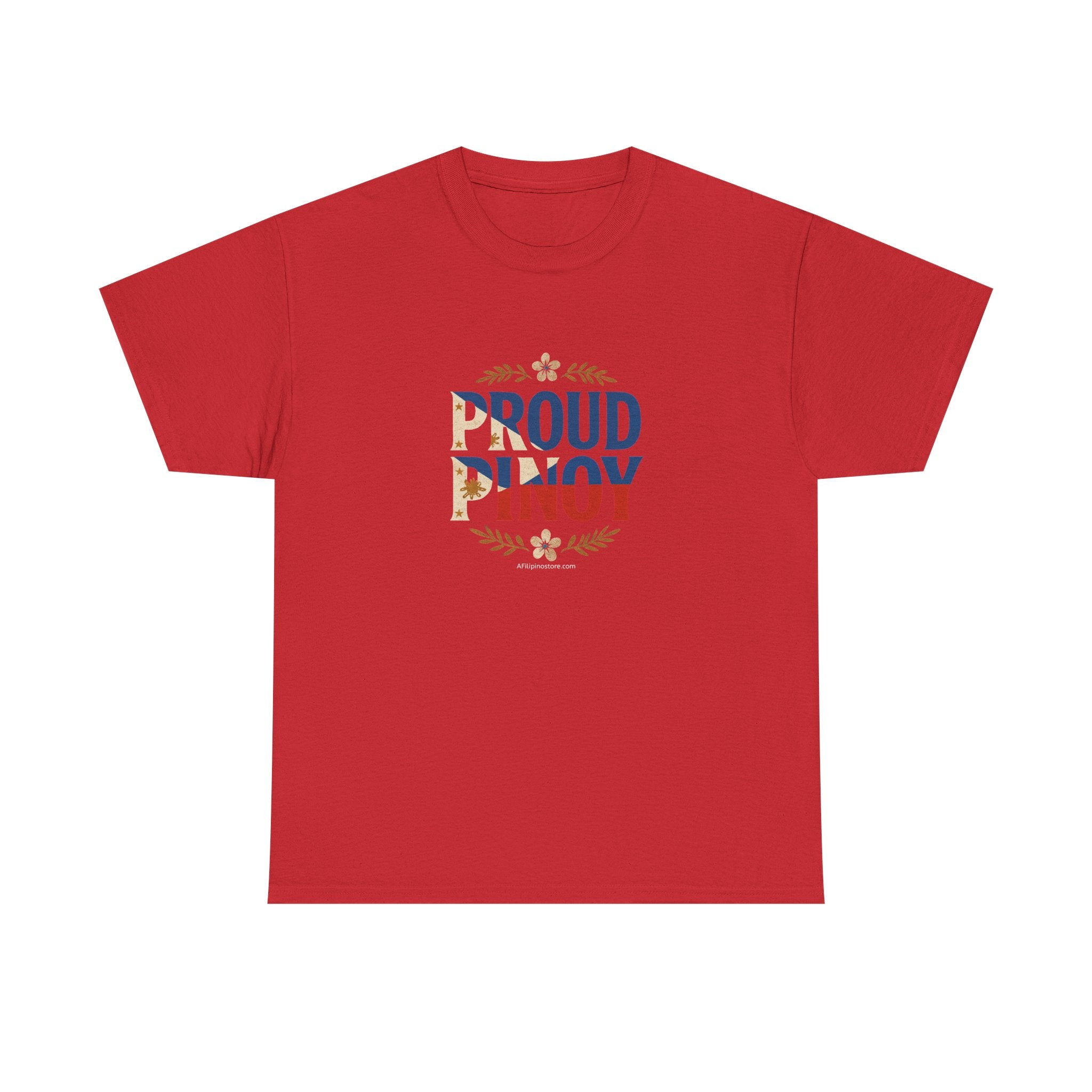 Proud Pinoy T-Shirt – Filipino Flag Pride Tee