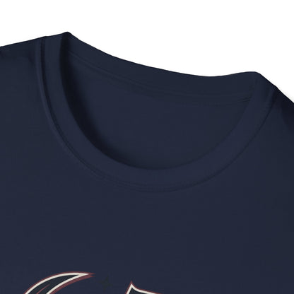 Gothic Demon Hunter T-Shirt — Knight with Wings Illustration