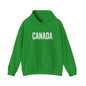 Canada Flag Hoodie – Vintage Canada Text & Maple Leaf Pullover
