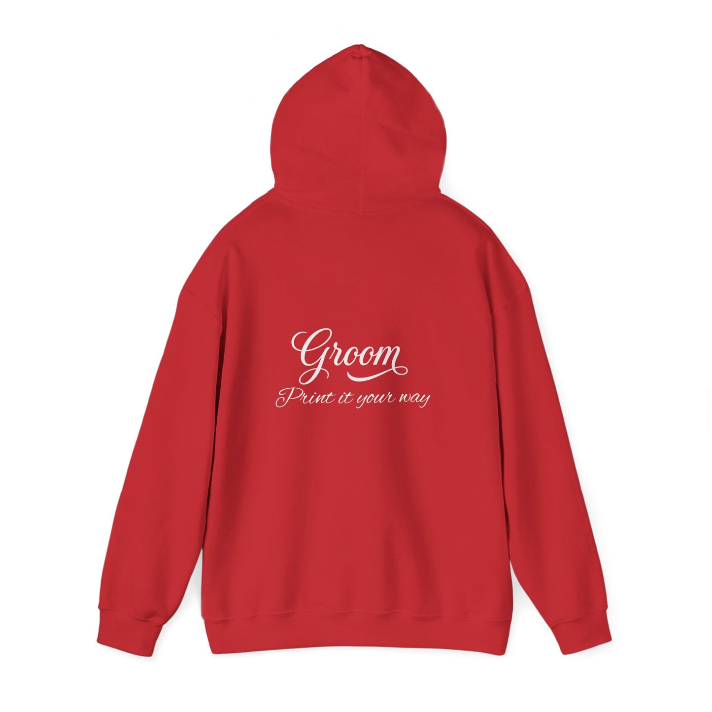 Copy of  "Bride" White Script Hoodie — Bridal Wedding Party Pullover