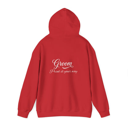 Copy of  "Bride" White Script Hoodie — Bridal Wedding Party Pullover