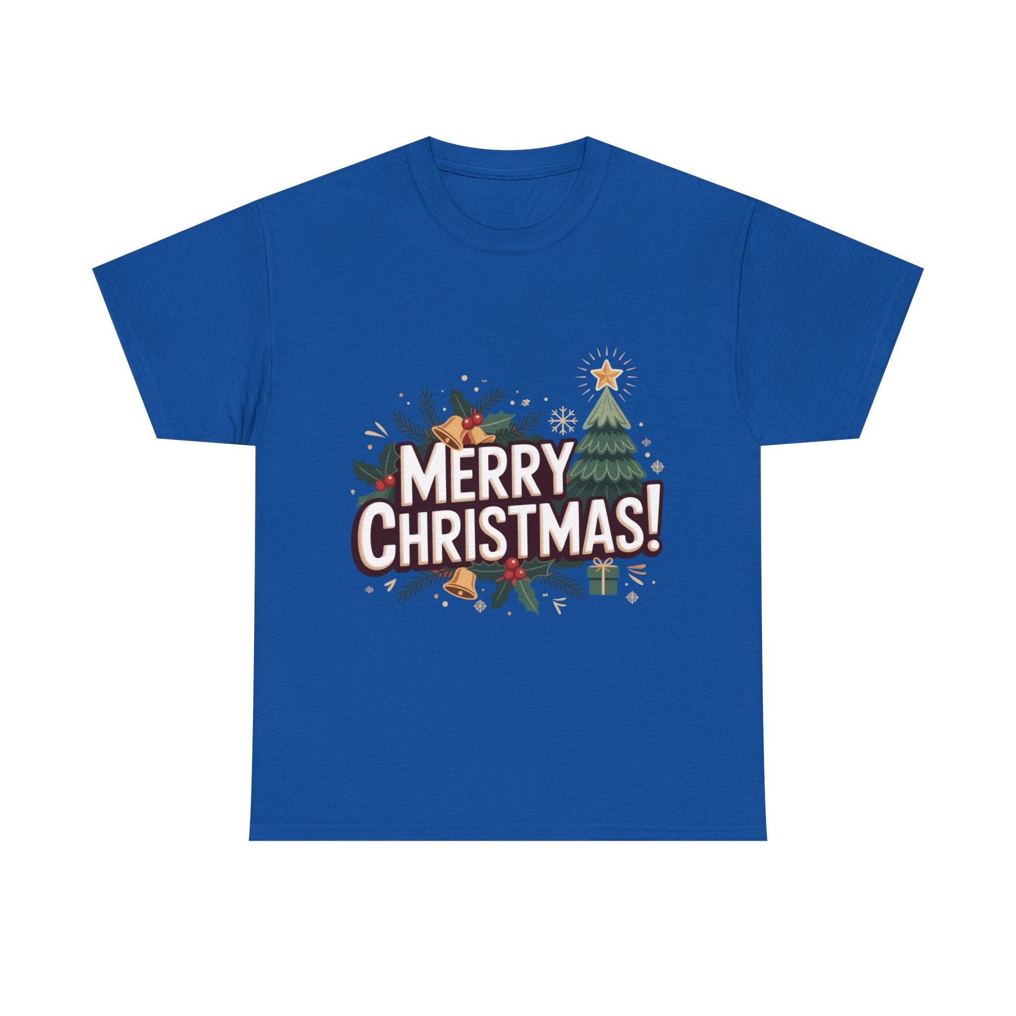 Merry Christmas Unisex Heavy Cotton Tee