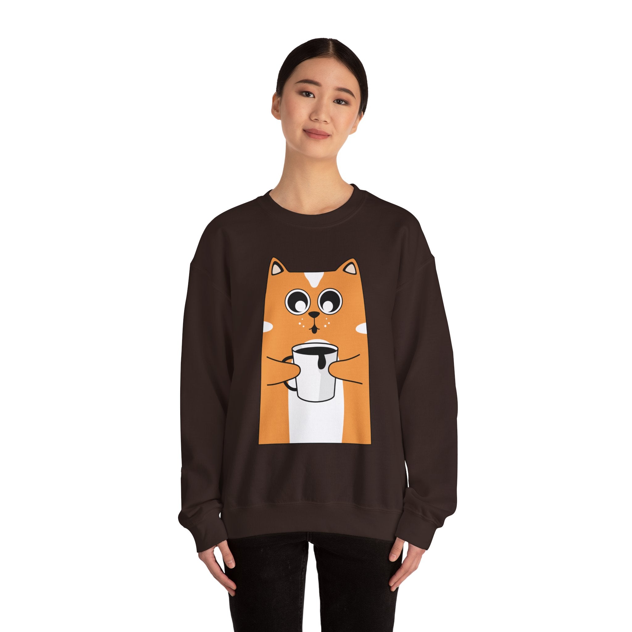 Crewneck Sweatshirt — 'Together Is My Favorite Place to Be' Retro Pocket Design