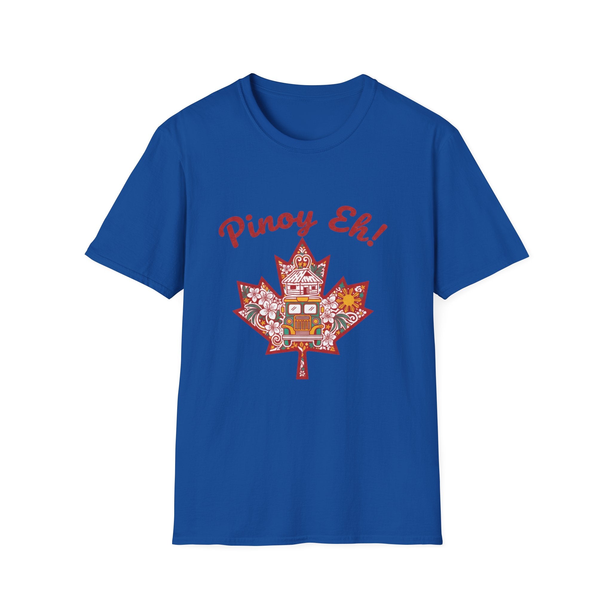 Pinoy Eh! Filipino Maple Leaf T-Shirt — Philippine Pride Canada Design