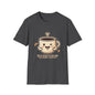 Coffee Cup T-Shirt — "Daily Hug" Cute Kawaii Coffee Tee