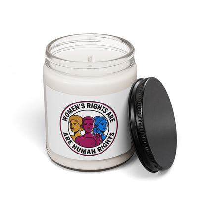 Women's Rights Are Human Rights Candle | Feminism, Empowerment Soy Candle