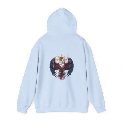 Philippines Map & Heraldic Eagle Hoodie — Filipino Pride Pullover