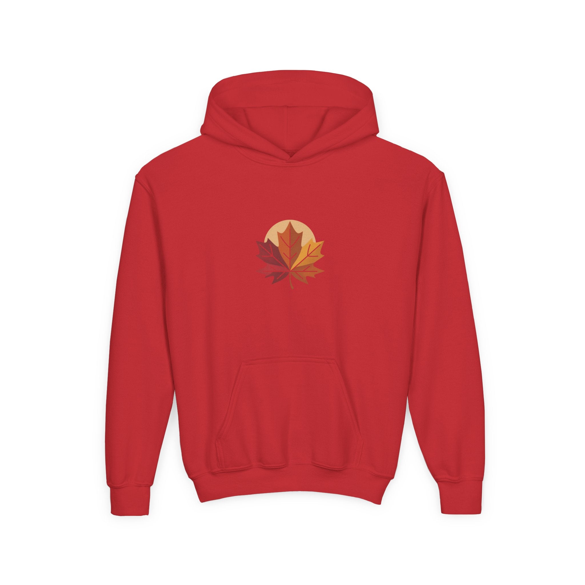 Autumn Leaves Youth Hooded Sweatshirt