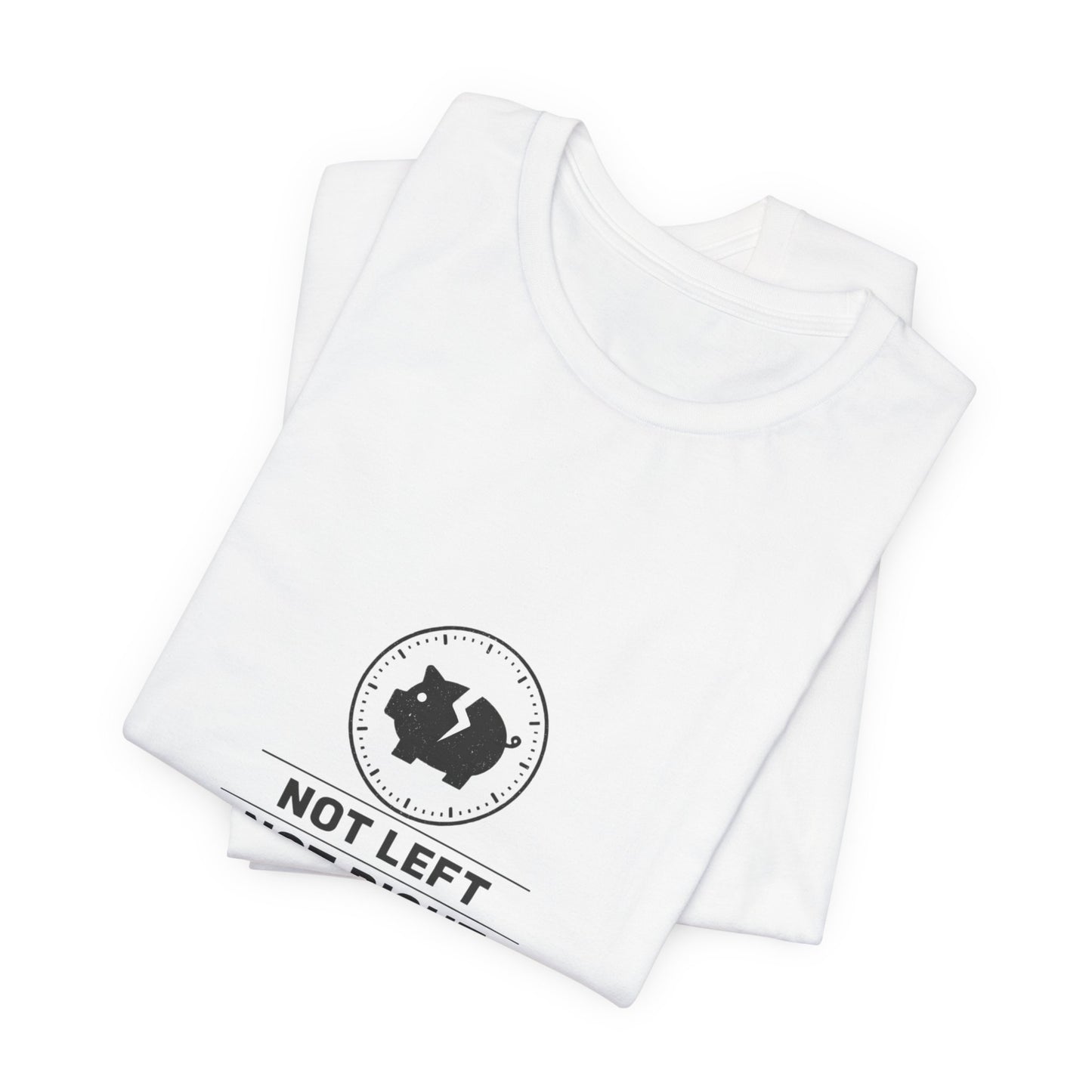 Just Broke Tee | cost of living crisis, budget humor, receipt aesthetic