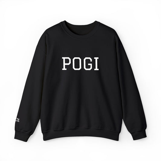 Embroidered POGI Sabi ng nanay ko Crewneck Sweatshirt — Bold Filipino Pride Pullover