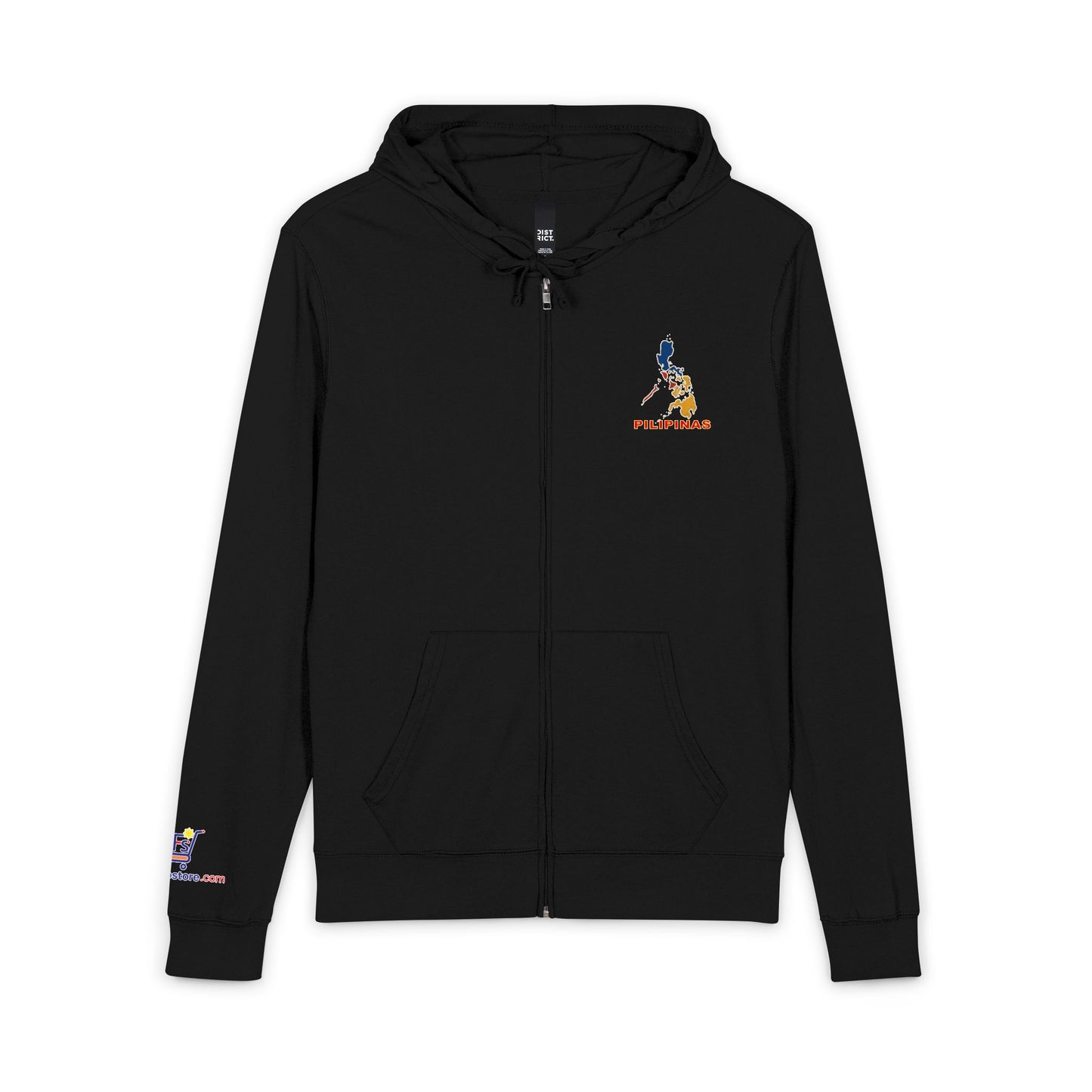 Philippines and aFilipinostore Logo Full-Zip Hoodie