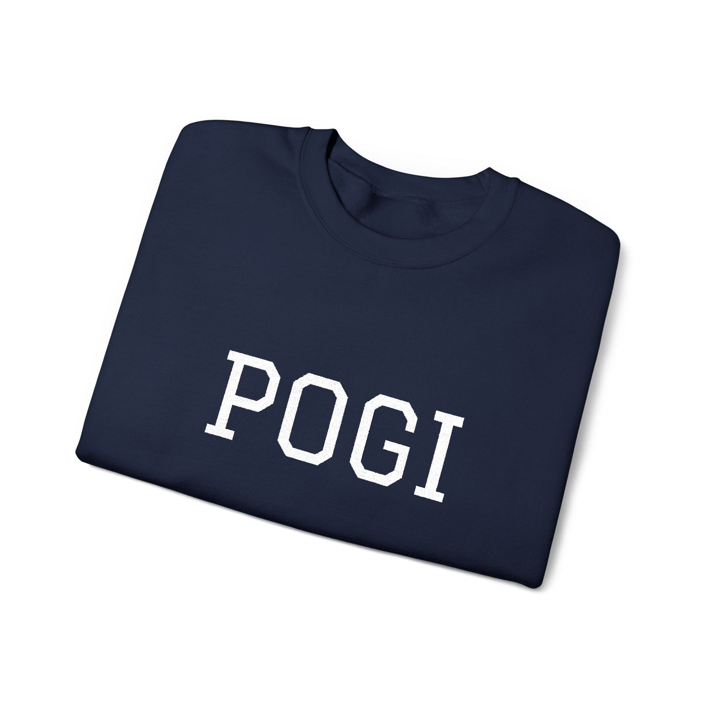 Embroidered POGI Sabi ng nanay ko Crewneck Sweatshirt — Bold Filipino Pride Pullover
