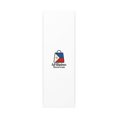 Filipino Flag Tote Logo Canvas Print — AFilipinoStore.com Matte Stretched Wall Art