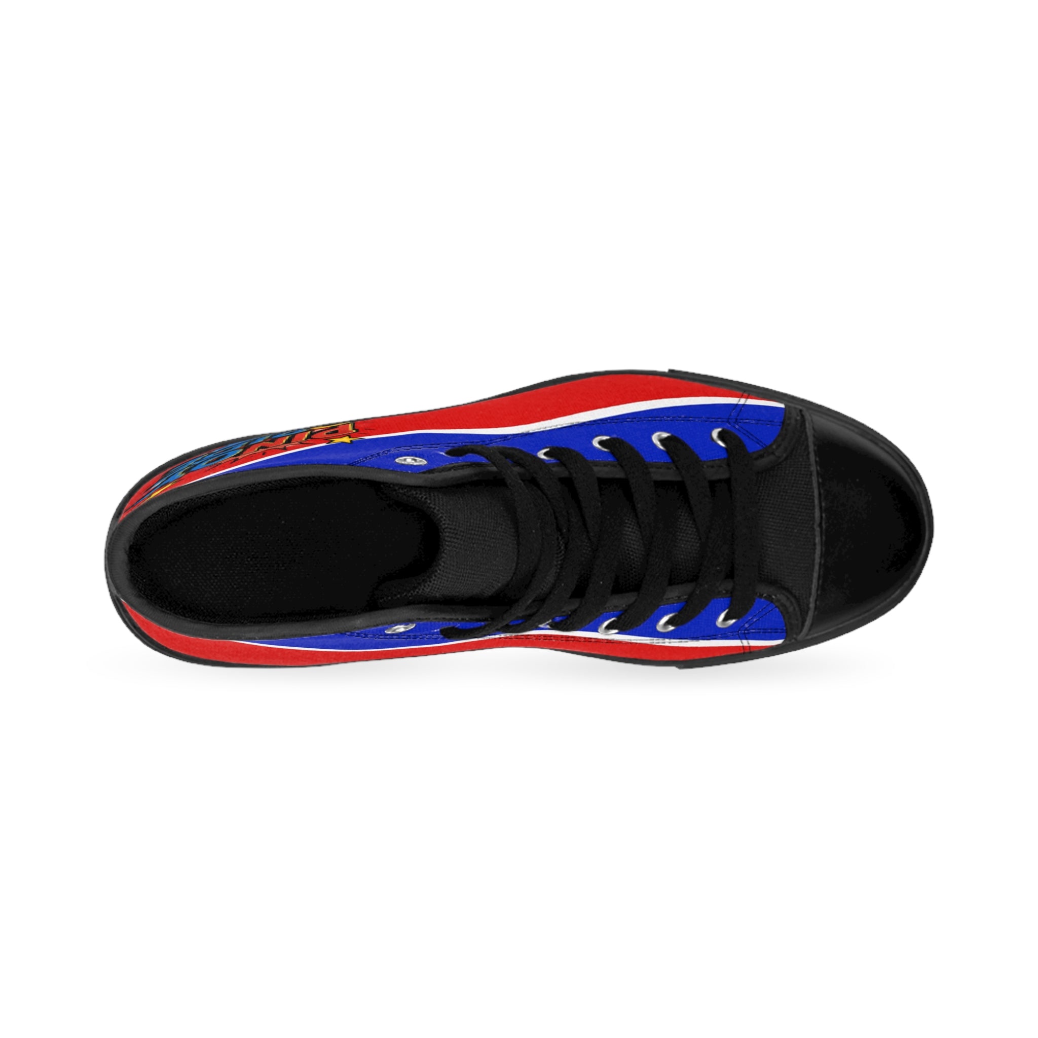 Pinoy Pride High-Top Sneakers — Filipino Flag Inspired Men’s Classic Shoes