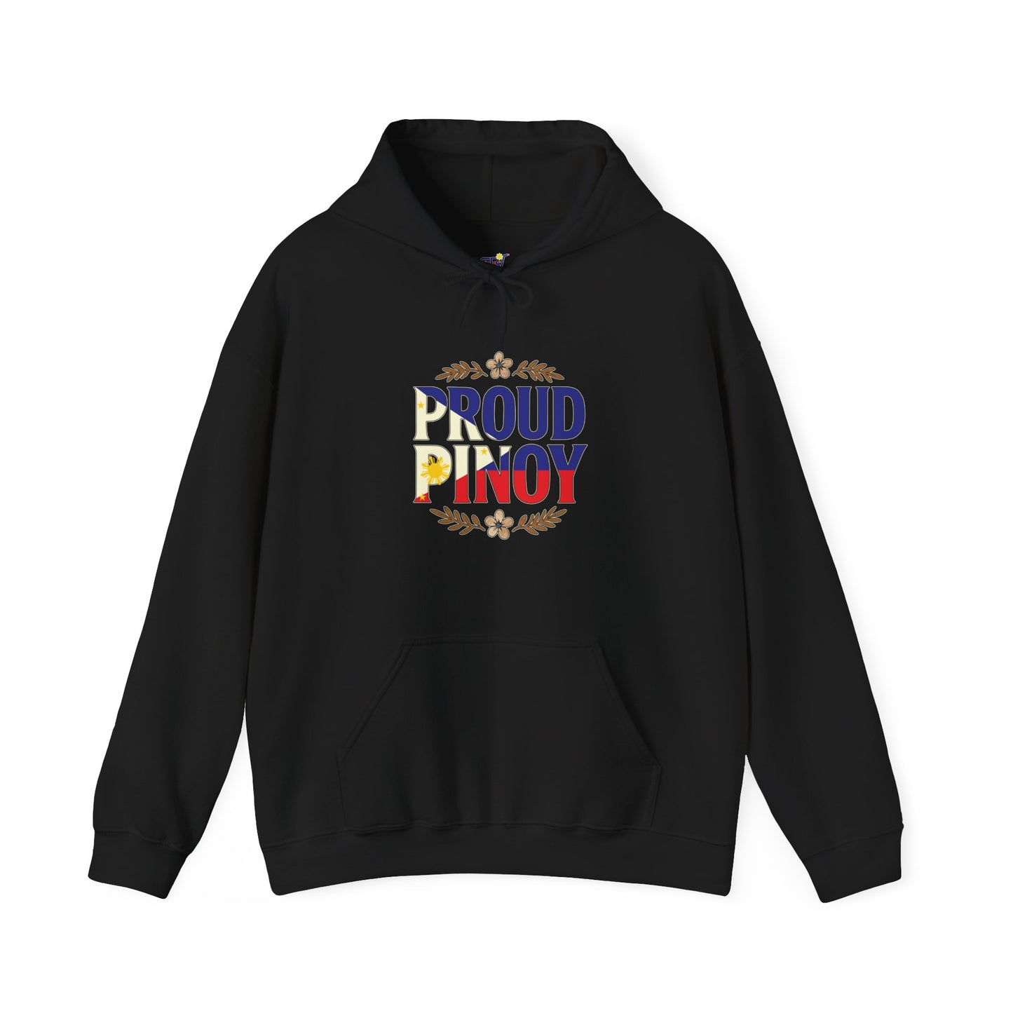 Proud Pinoy  Sa Isip Sa Salita at Sa Gawa Hoodie — Filipino Heritage Pullover