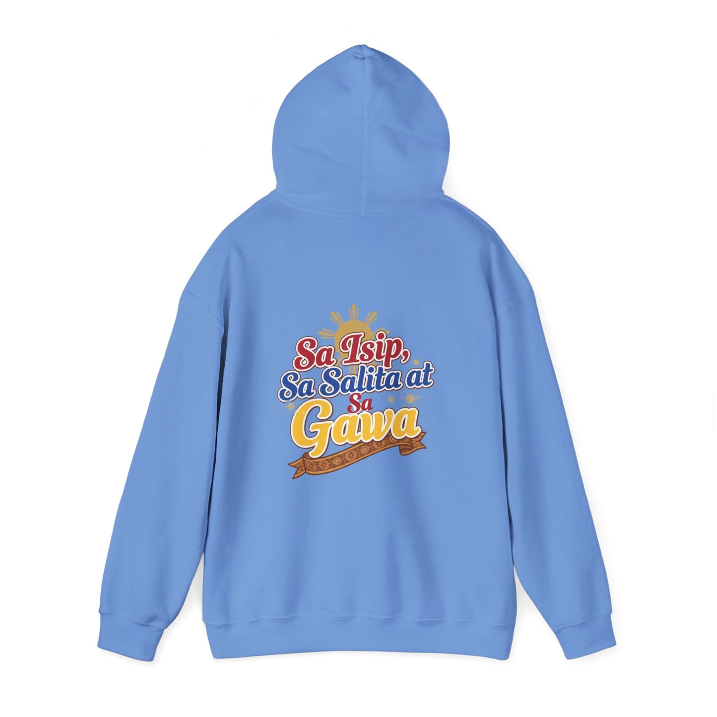 Pinay sa Isip sa Salita at sa Gawa — Filipino Pride Pullover Hoodie