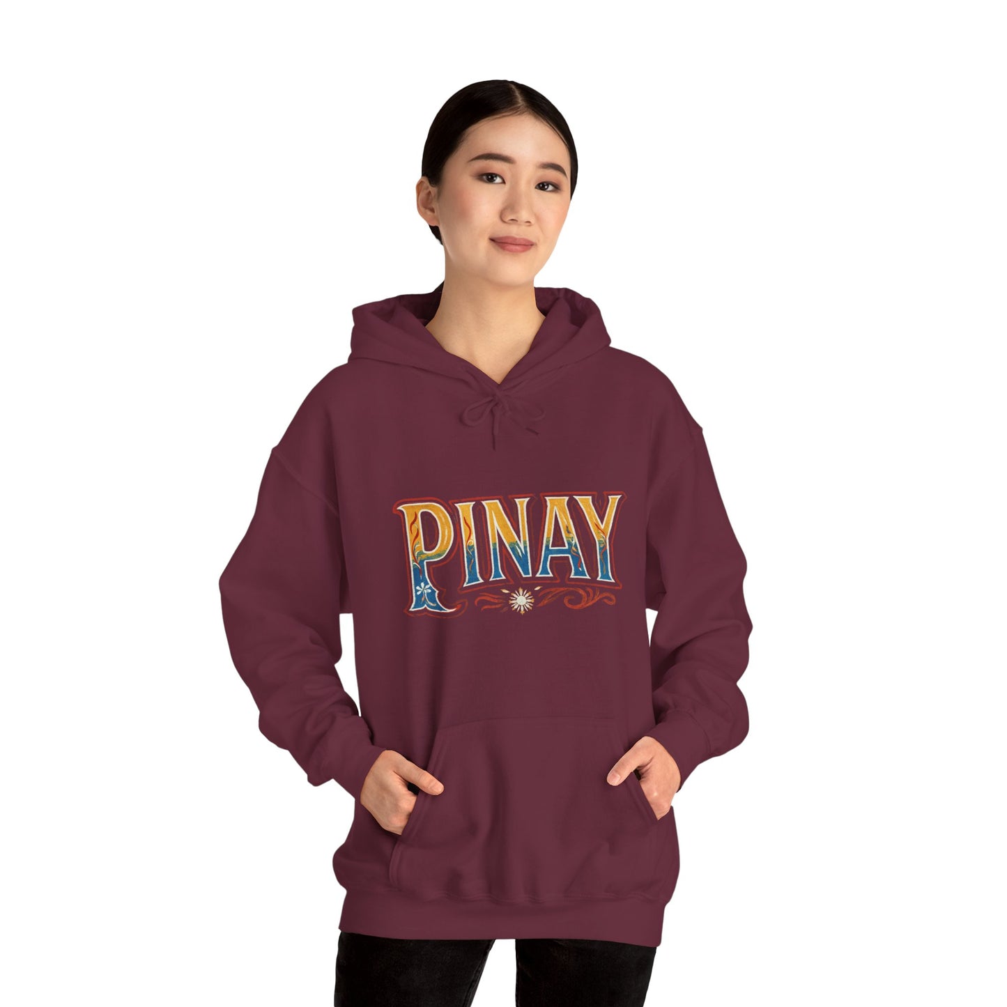 Pinay sa Isip sa Salita at sa Gawa — Filipino Pride Pullover Hoodie