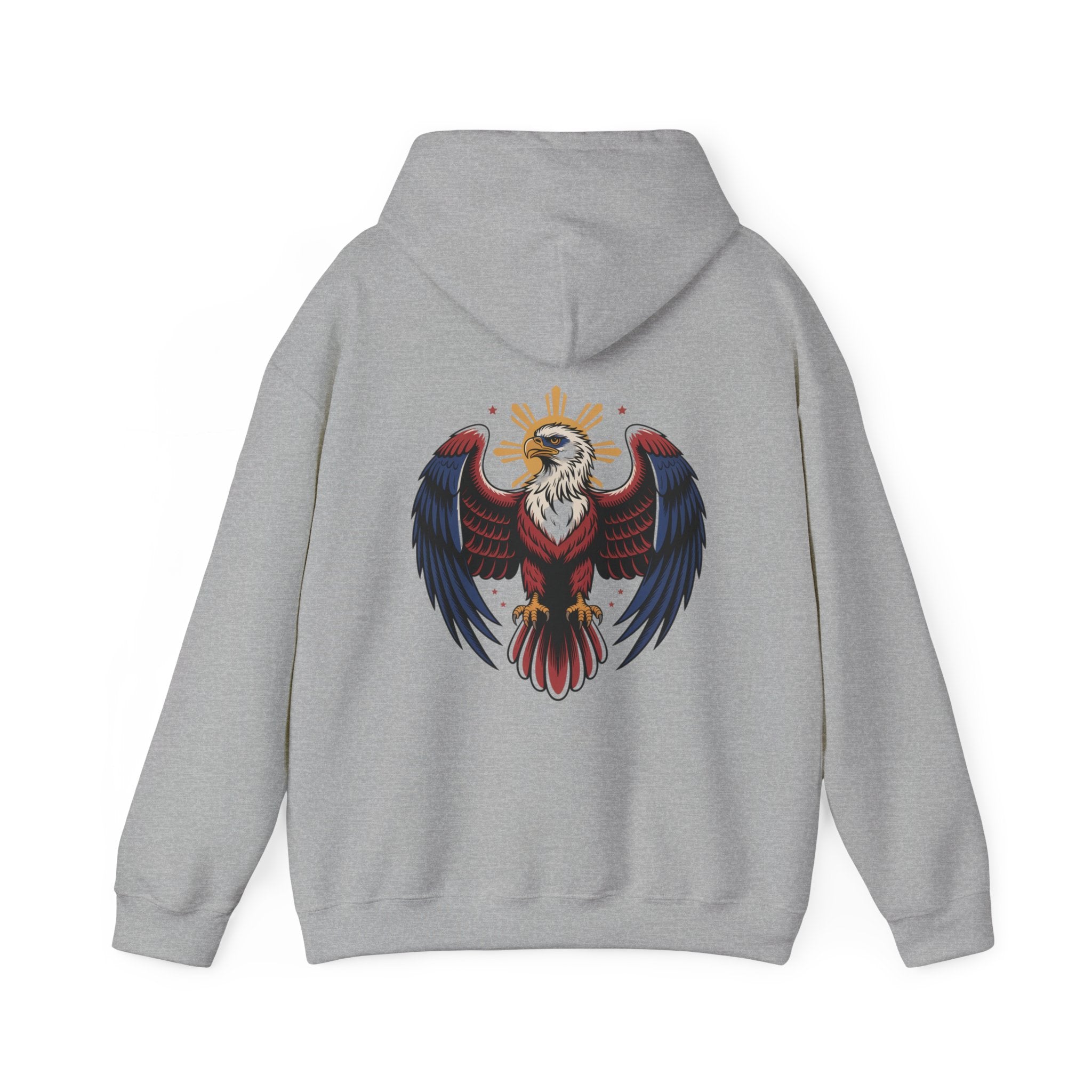 Filipino Pride Hoodie — "Pambansang Pogi" Retro Lettering Pullover