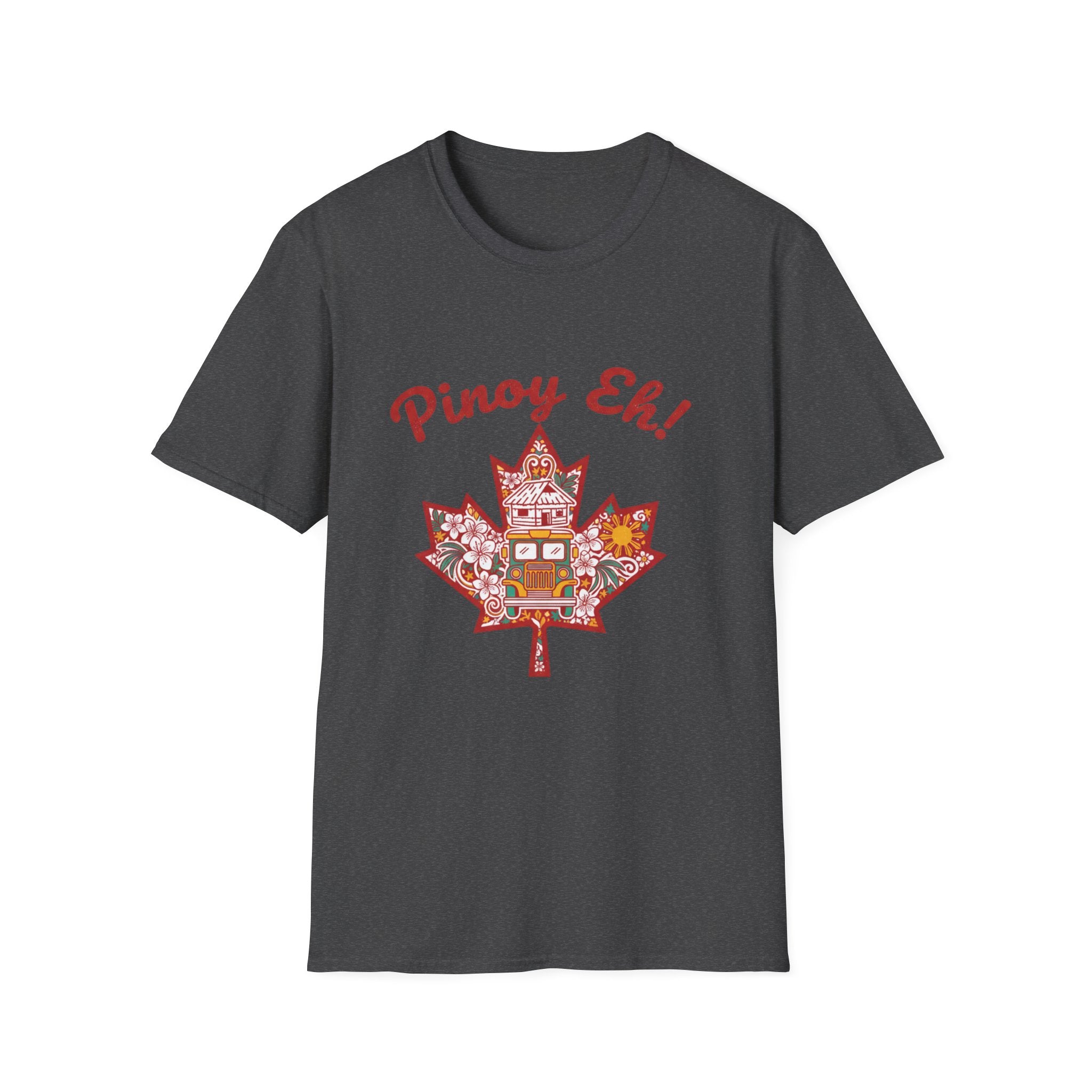 Pinoy Eh! Filipino Maple Leaf T-Shirt — Philippine Pride Canada Design