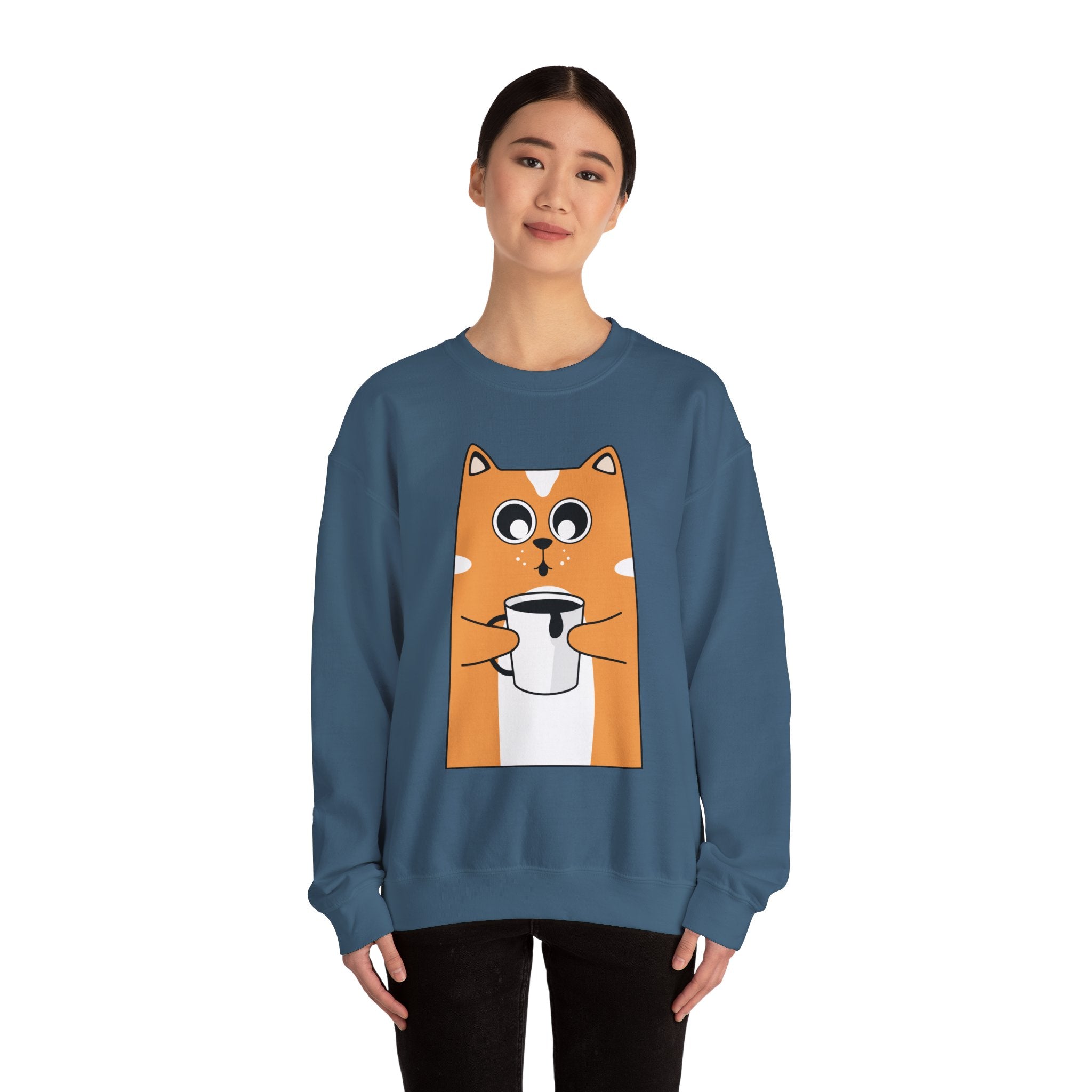 Crewneck Sweatshirt — 'Together Is My Favorite Place to Be' Retro Pocket Design