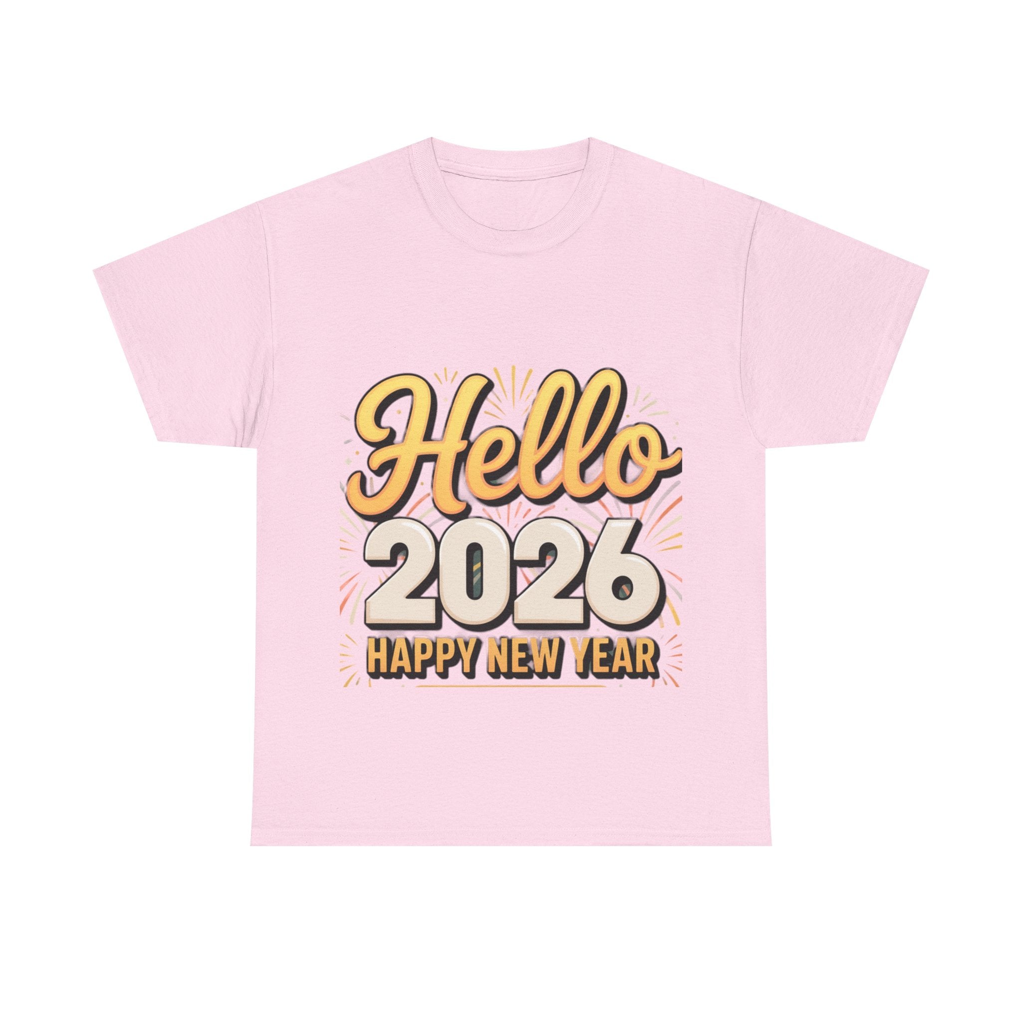 Copy of New Year Celebration Tee - Hello 2026 Happy New Year Design