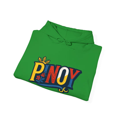 Pinoy Retro Logo Hoodie – Filipino Pride Pullover