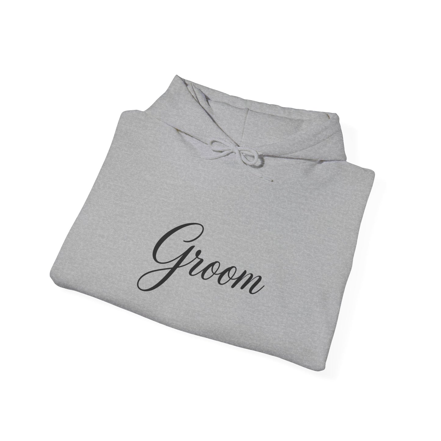 "Groom" Script Hoodie — Bridal Wedding Party Pullover