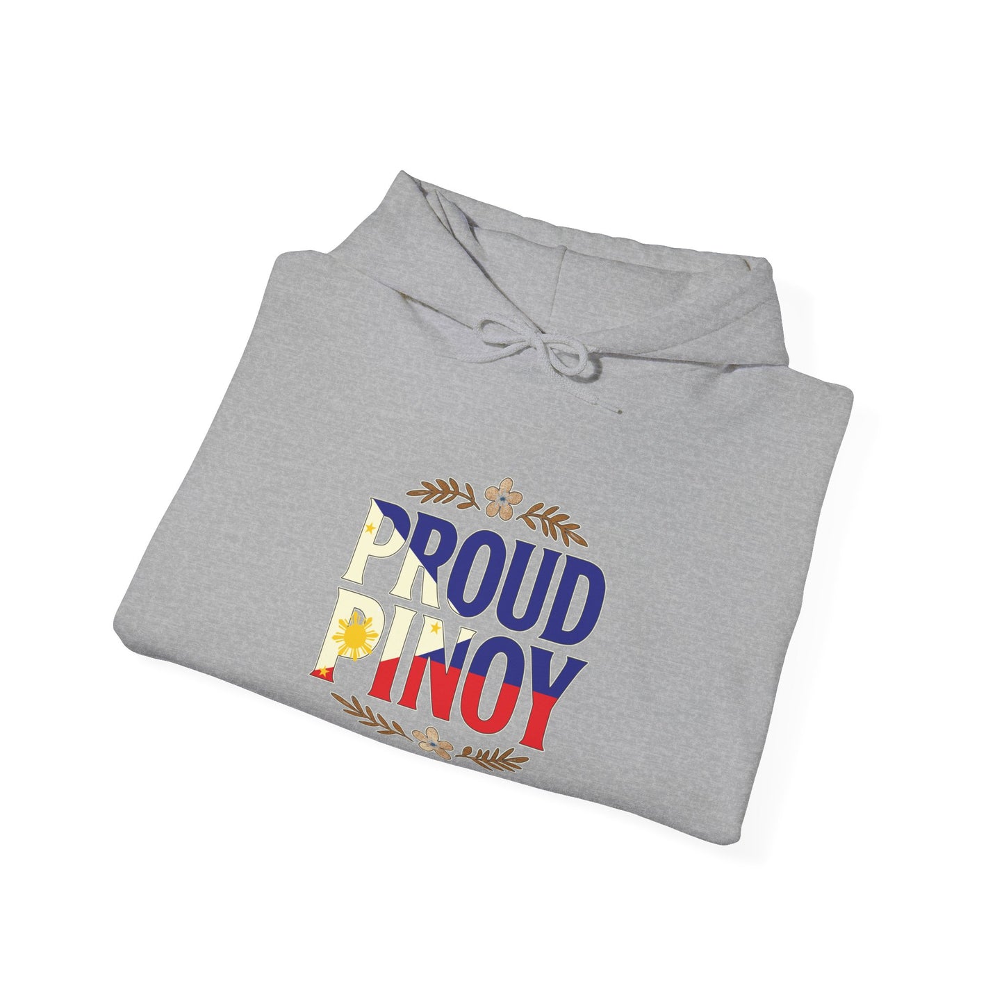 Proud Pinoy  Sa Isip Sa Salita at Sa Gawa Hoodie — Filipino Heritage Pullover
