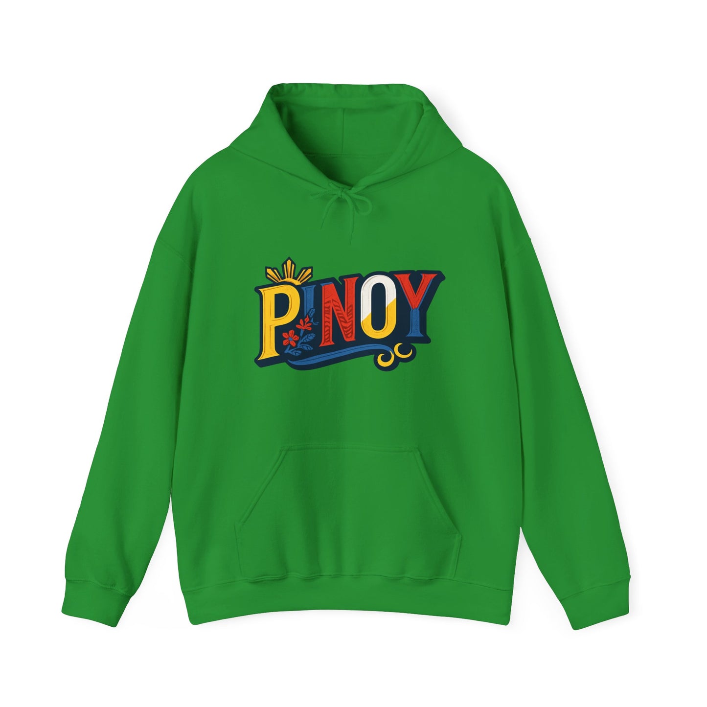 Pinoy Retro Logo Hoodie – Filipino Pride Pullover