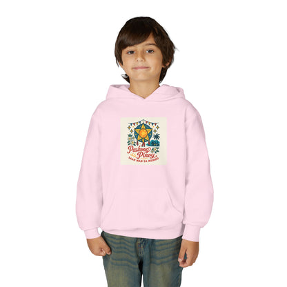 Cozy Holiday Sweatshirt, Youth Hoodie, Christmas Gift, Winter Apparel, Family Celebration Clothing, Fun Christmas Hoodie