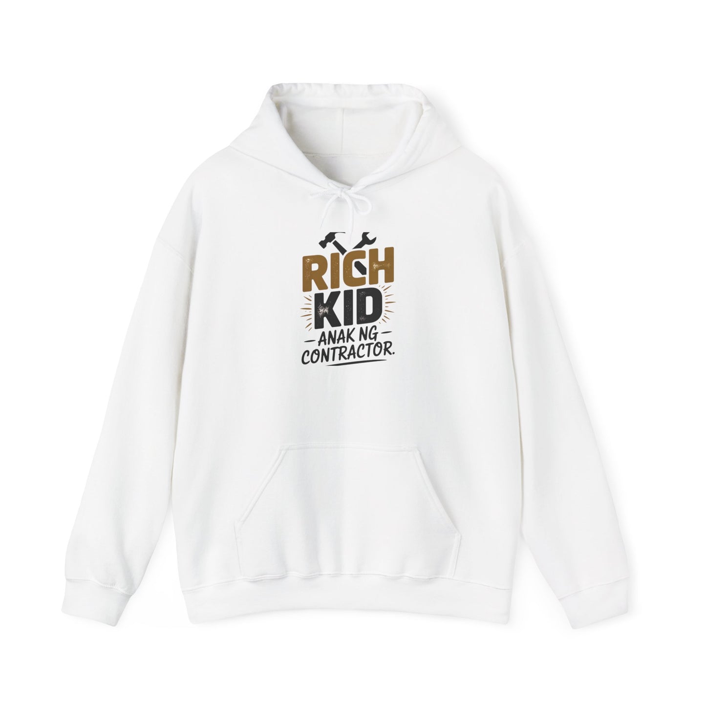 Rich Kid Anak ng Contractor Unisex Heavy Blend™ Hooded Sweatshirt