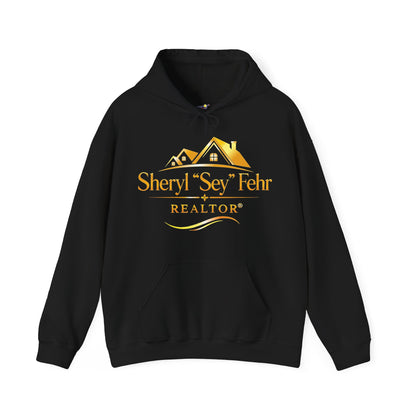 Realtor Logo Hoodie — "Sheryl 'Sey' Fehr" Branded Real Estate Pullover