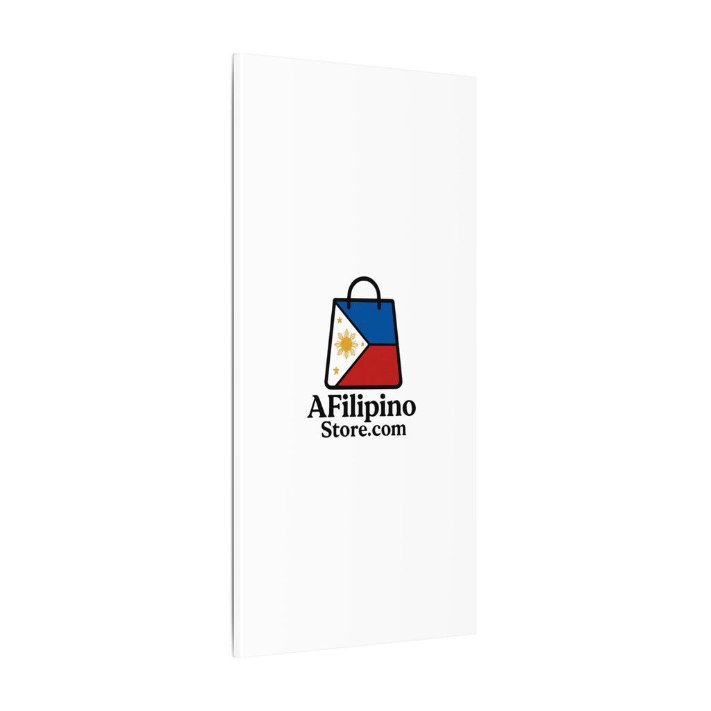 Filipino Flag Tote Logo Canvas Print — AFilipinoStore.com Matte Stretched Wall Art