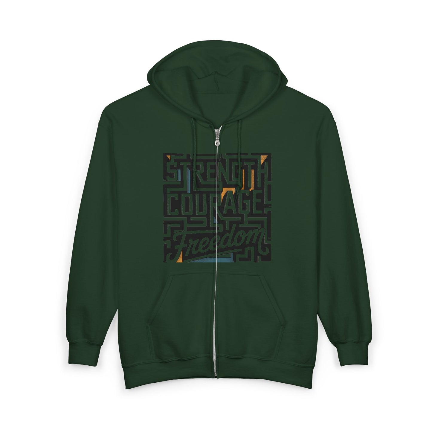 Empowering Freedom Zip-Up Hoodie